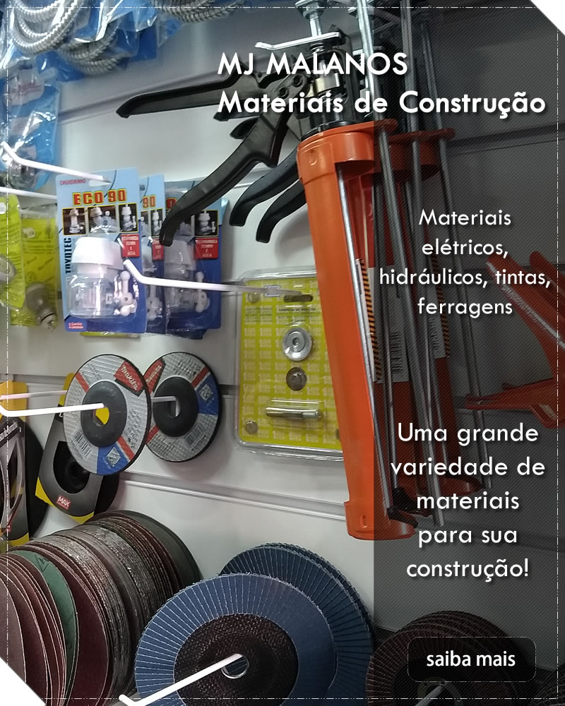 MJ Malanos: Sua loja de materiais para construção no Tatuapé