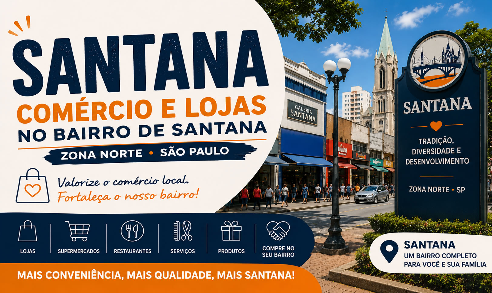 Santana, comércio e lojas no bairro de Santana | Zona norte, São Paulo