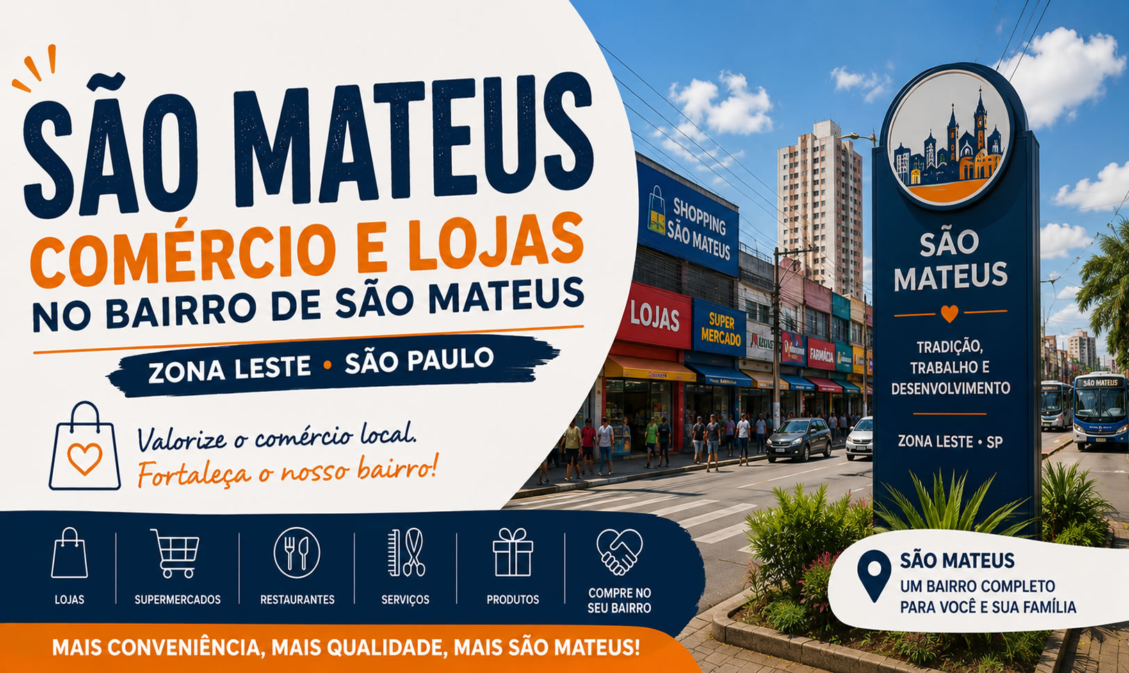 São Mateus, comércio e lojas no bairro de São Mateus | Zona leste, São Paulo